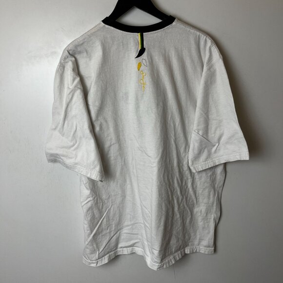 Vintage Y2K Sean John T Shirt White XL Embroidered Graphic Tee 100% Cotton Solid - Picture 11 of 14